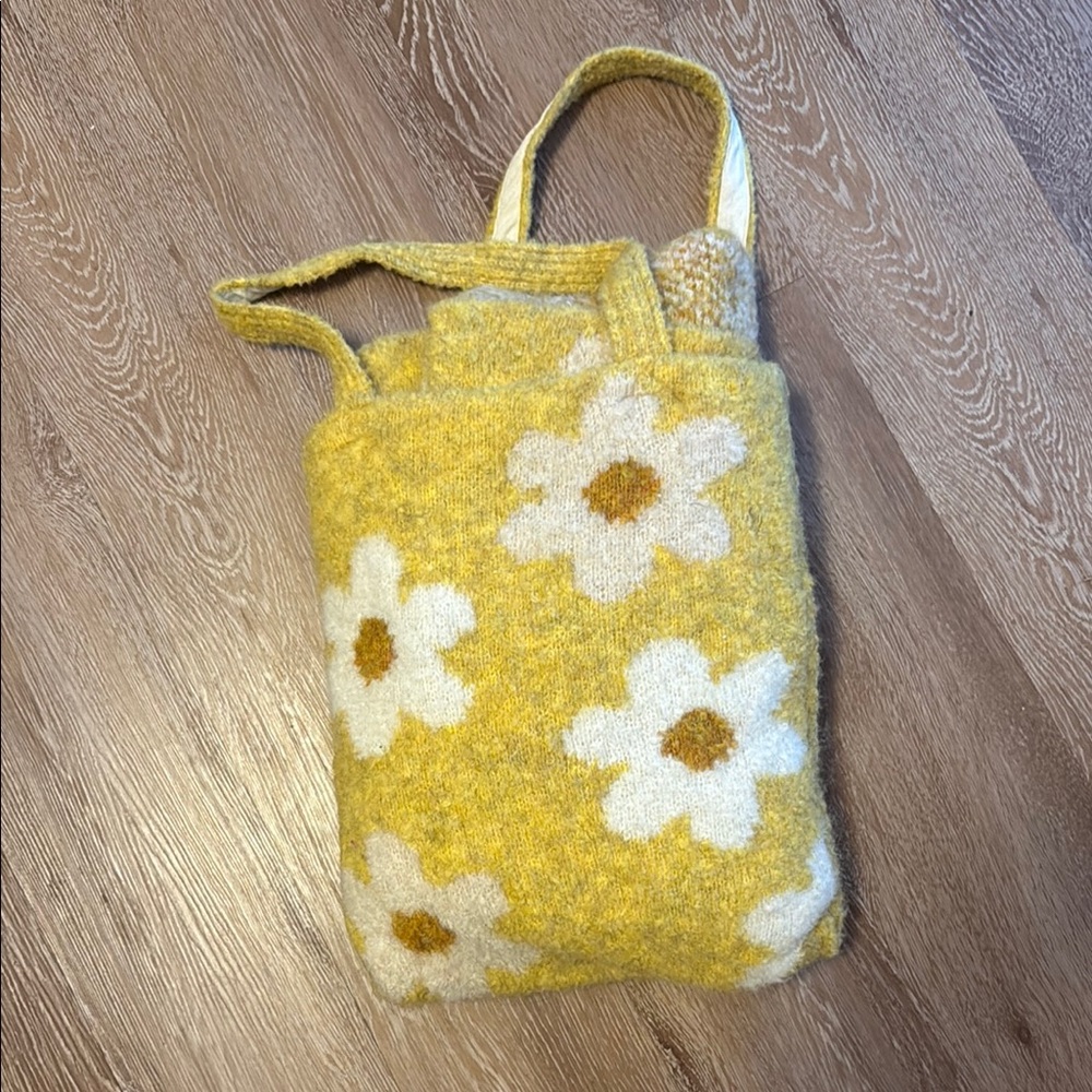 Free People Wool Scarf and Bag NWT